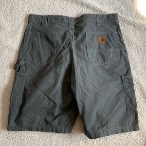 Men’s Carhartt B147 FAT  Green Cargo Work Shorts, 38